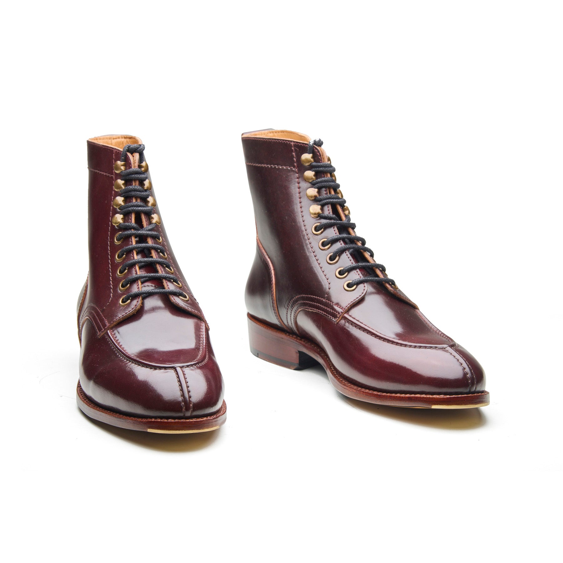 Fred, Norwegian Toe Boot - SHELL CORDOVAN COLOR#8 | CORDOVAN SERIES