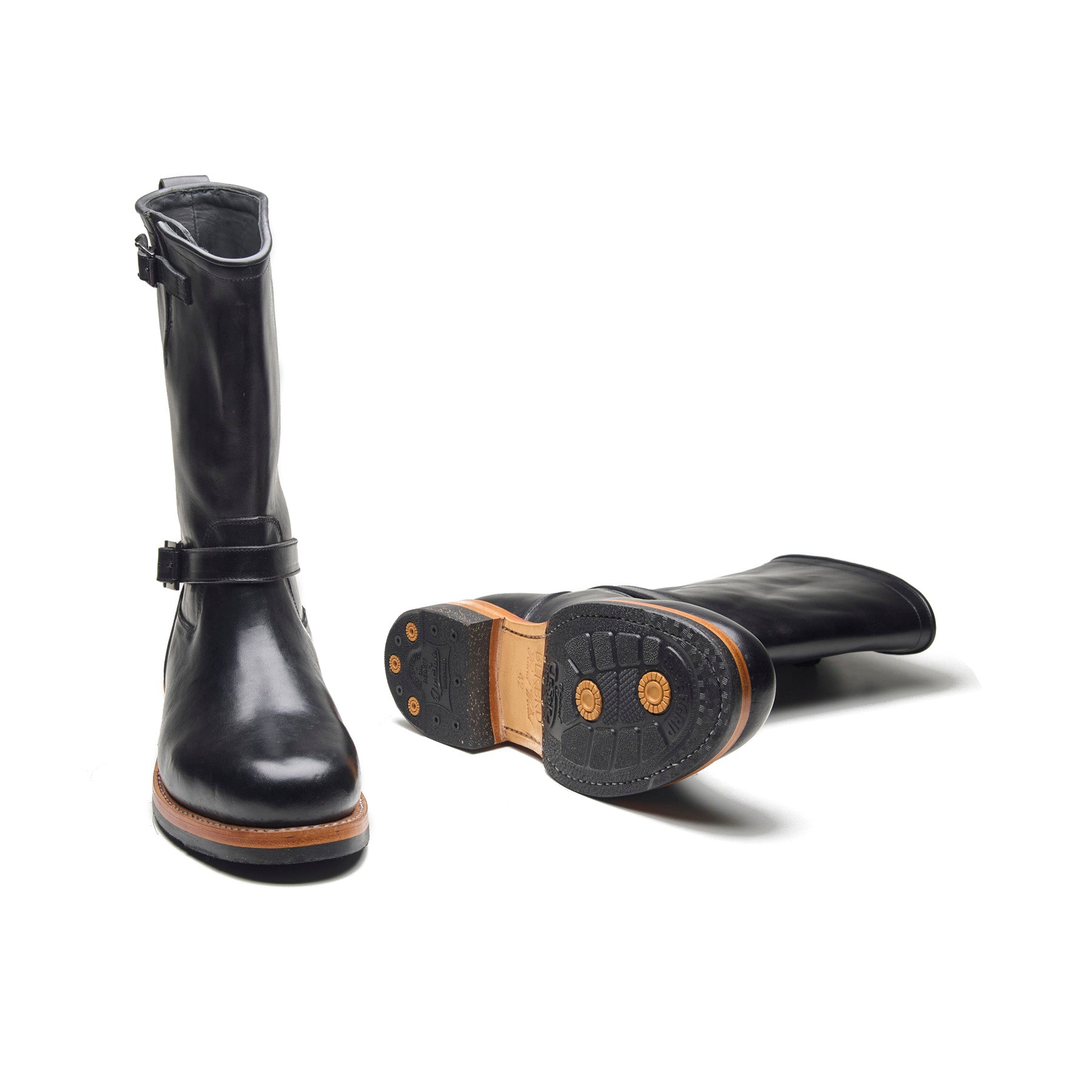 The Sentinel, Engineer Boot - Black Horserump | Boots 3.0