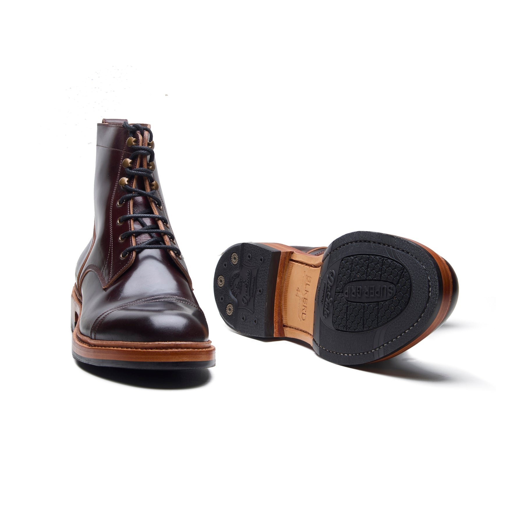 Cavazos, Combat Boot - Shell Cordovan Color #8 | BLKBRD4.0