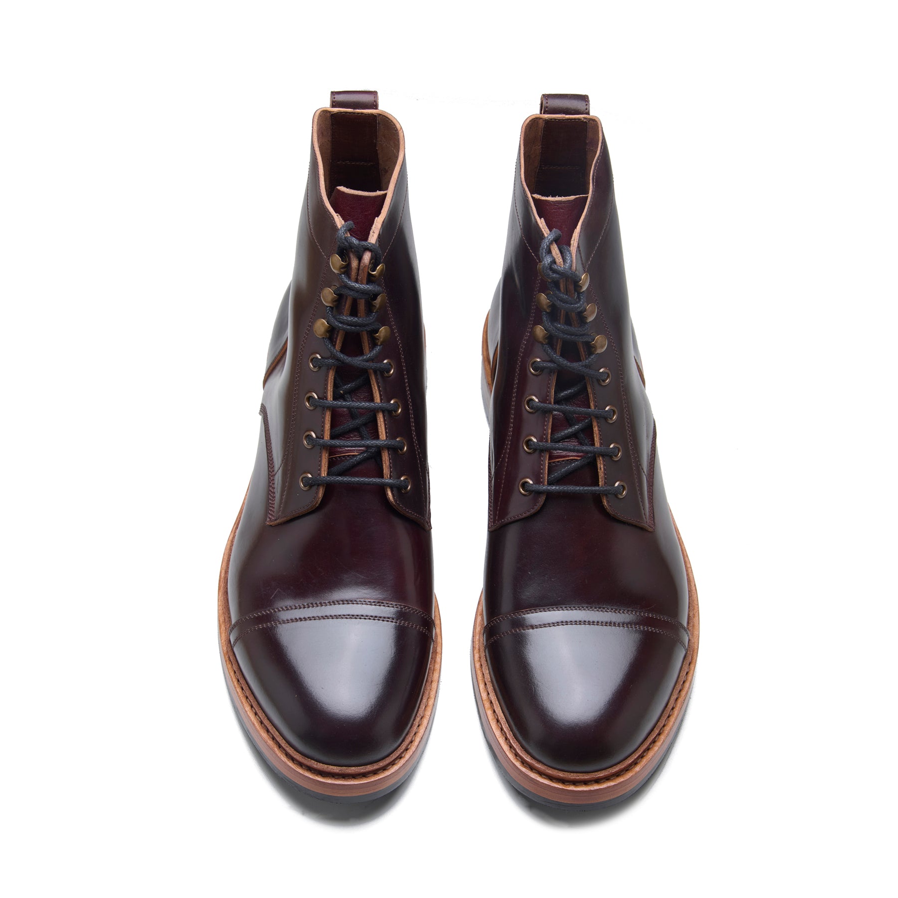 Cavazos, Combat Boot - Shell Cordovan Color #8 | BLKBRD4.0