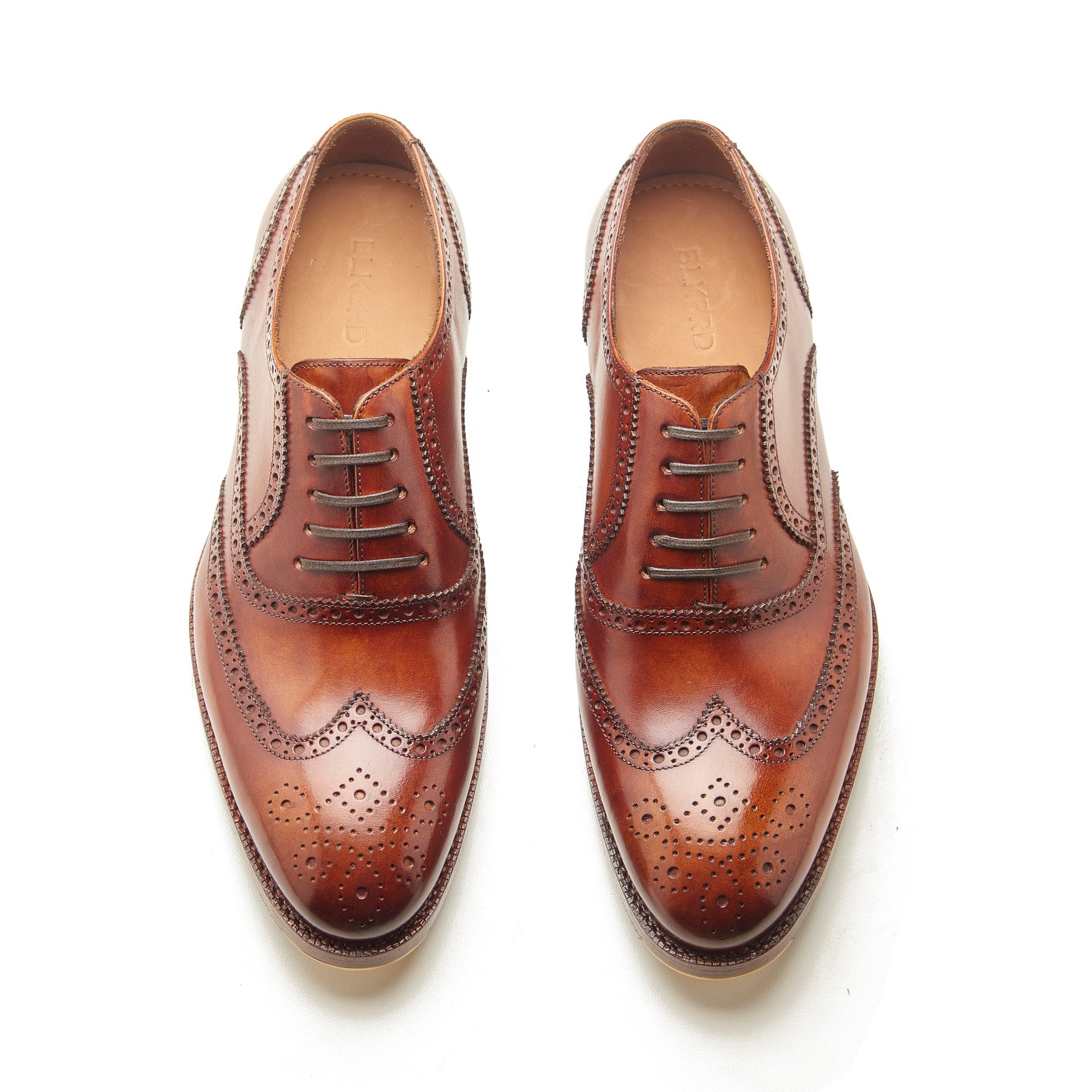 Marcell, Full Brogue Oxford - Bourbon Calf | Classics