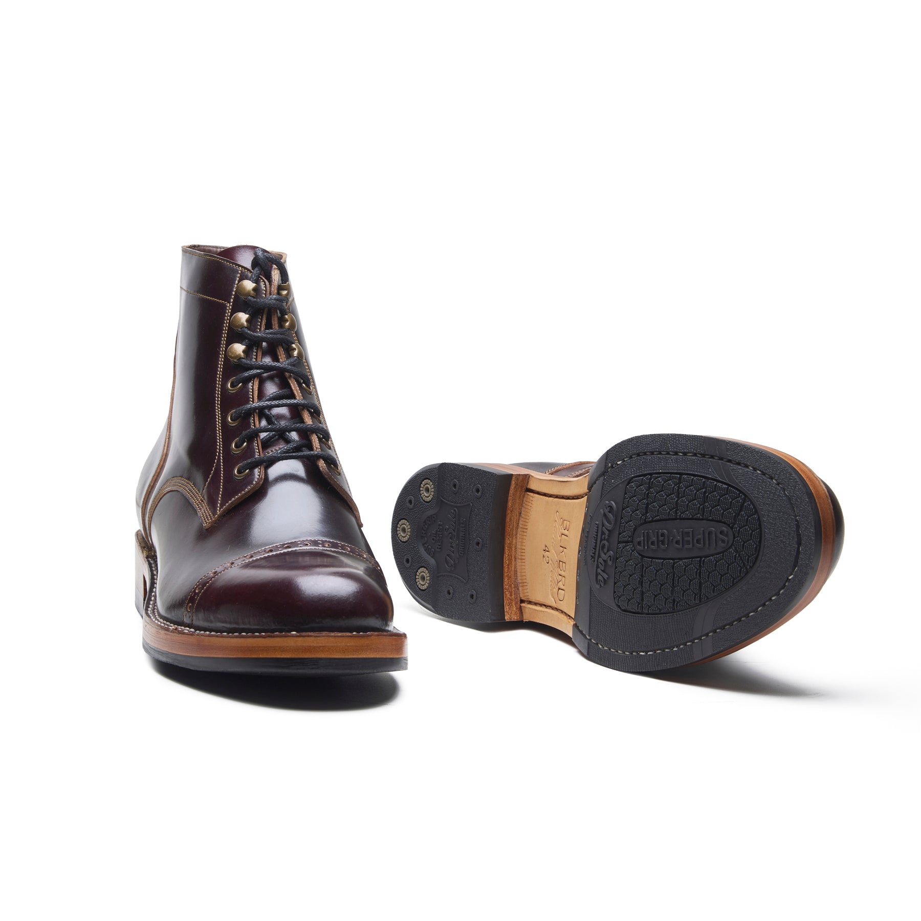 Norfolk, Service Boot - Shell Cordovan Color #8 | BLKBRD4.0