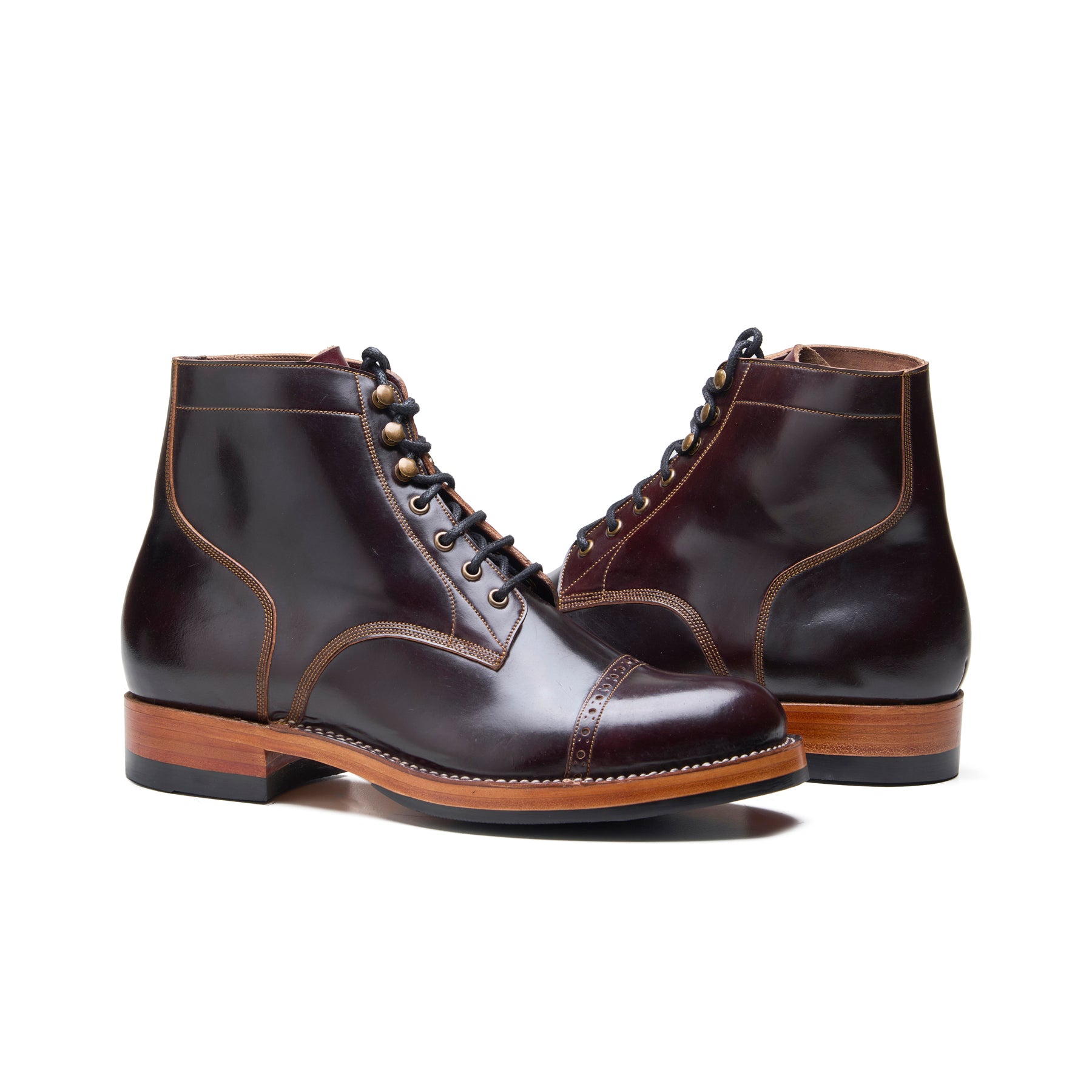 Norfolk, Service Boot - Shell Cordovan Color #8 | BLKBRD4.0