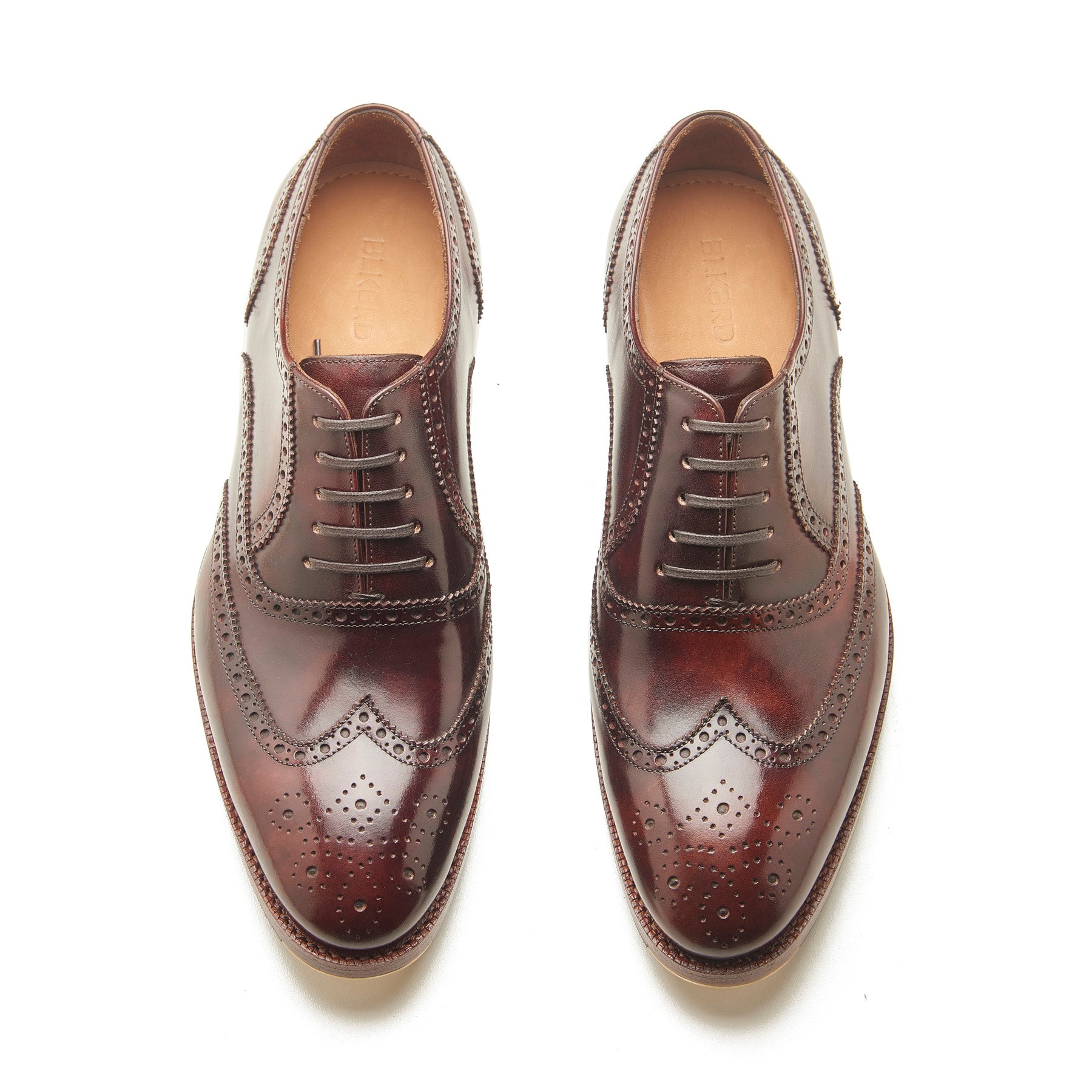 Marcell, Full Brogue Oxford - Chestnut Musuem Calf | Classics