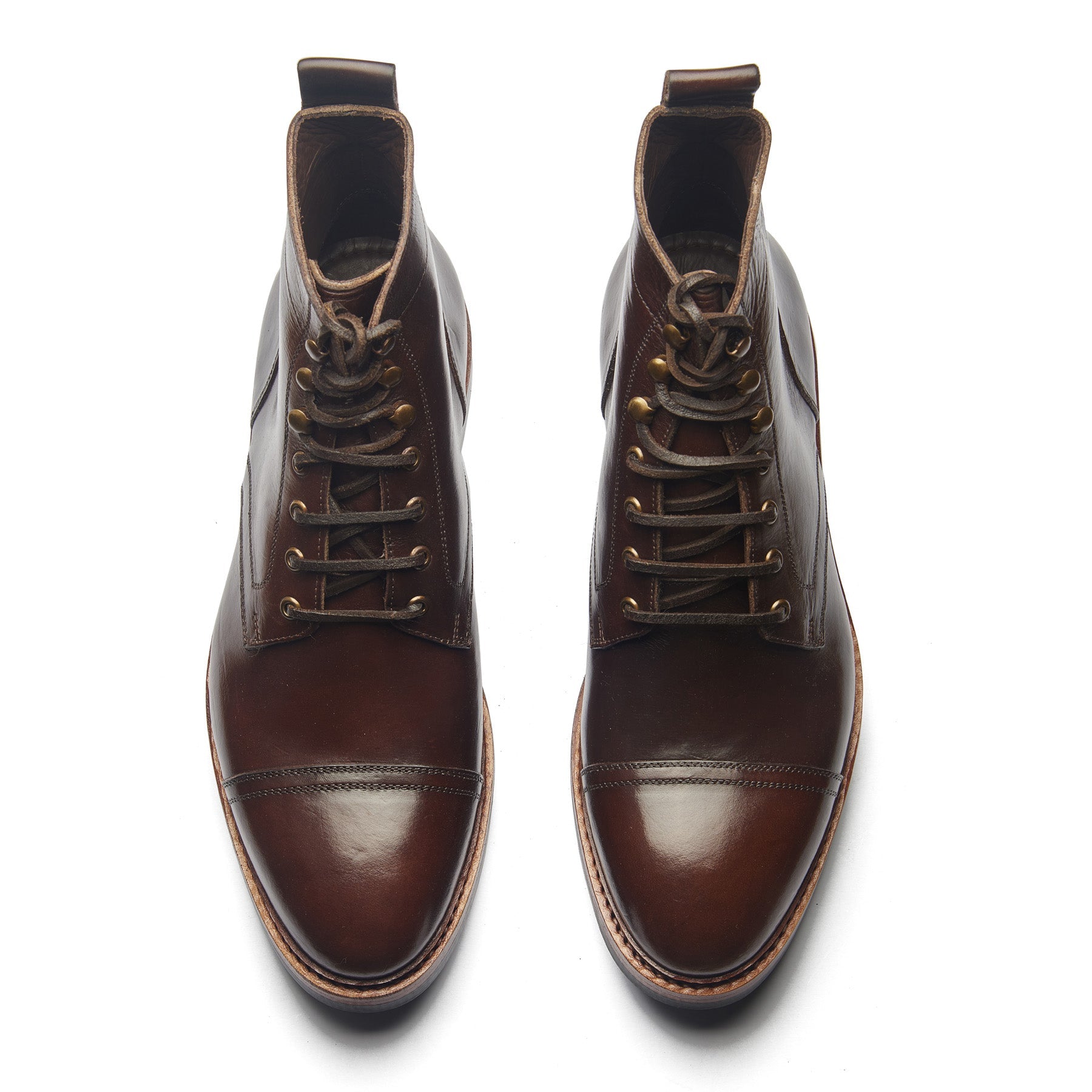 Dixon, Cap-Toe Derby Boot - Chromexcel Brown | Hand Welted Service Boots