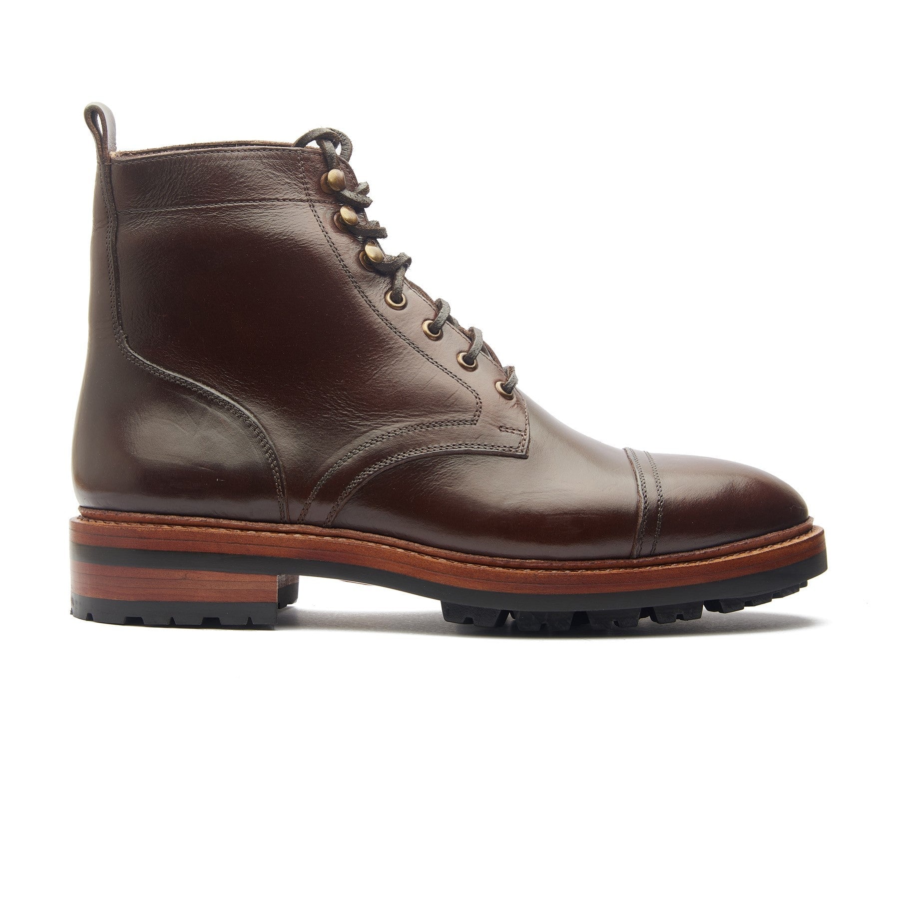 Dixon, Cap-Toe Derby Boot - Chromexcel Brown | Hand Welted Service Boots