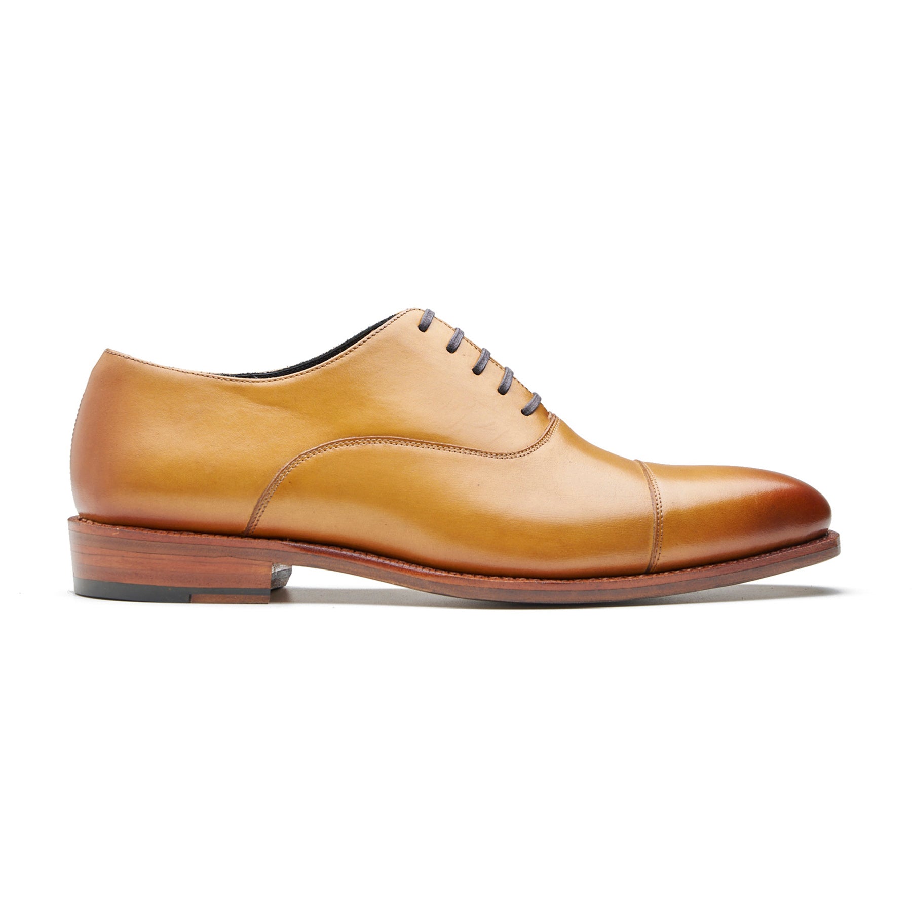 Oscar, Cap-toe Oxford - Mustard | Hand Welted | Classics Collection