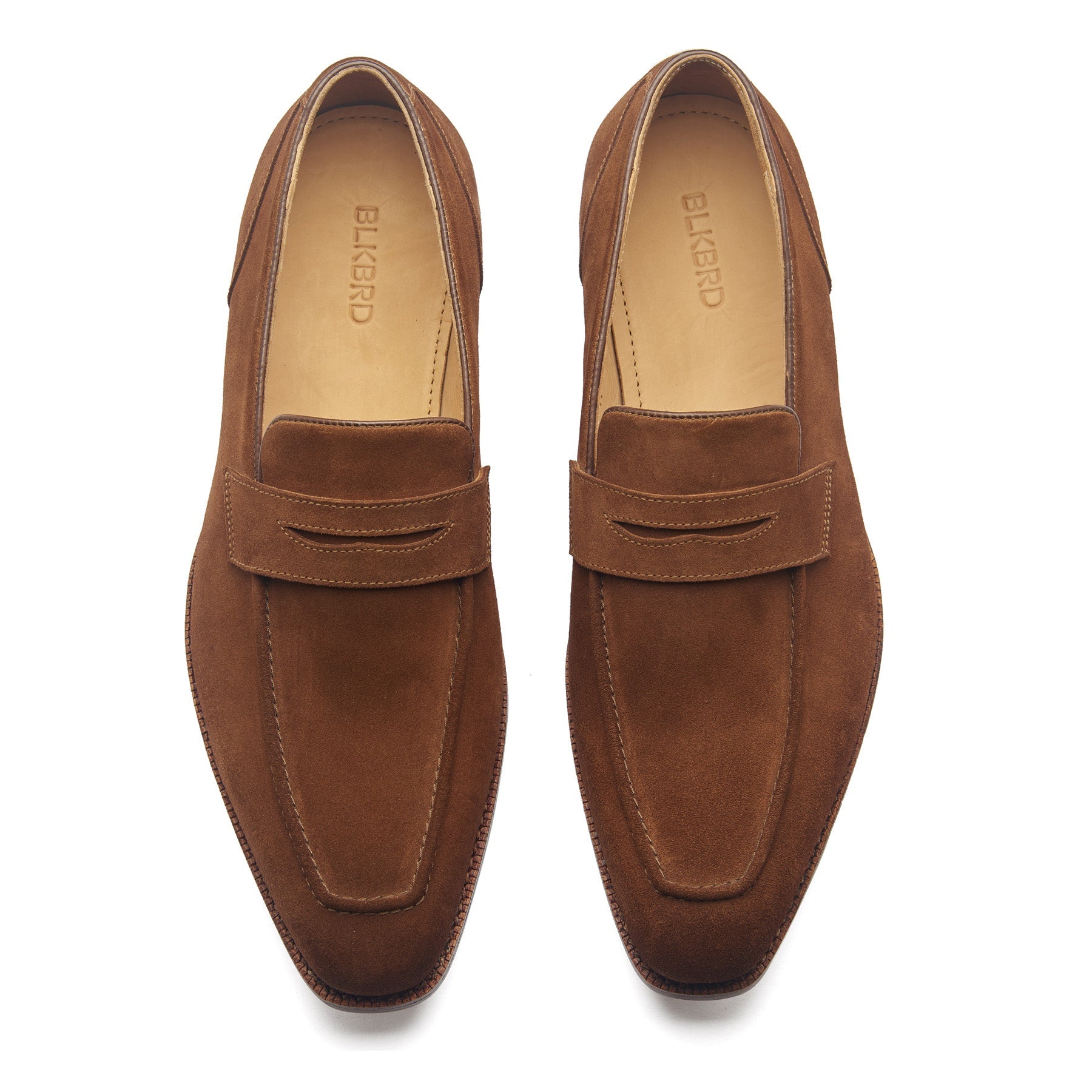 Rocco, Penny Loafer - Castorino Suede French Brown | Summer Classics
