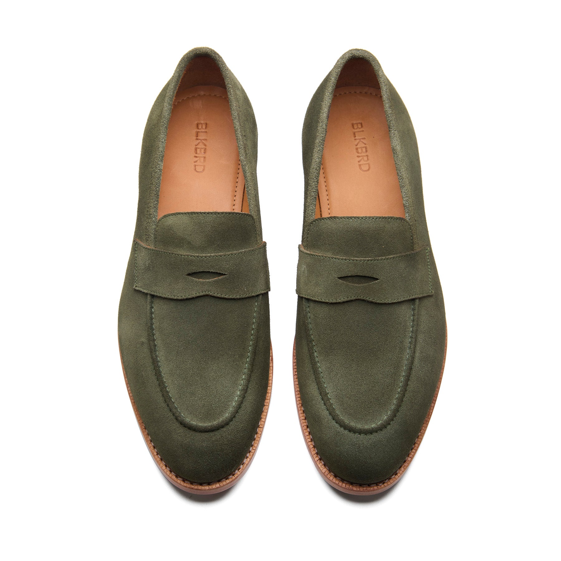 Aurus, Penny Loafer - Grass Go Rain Suede |Summer Classics