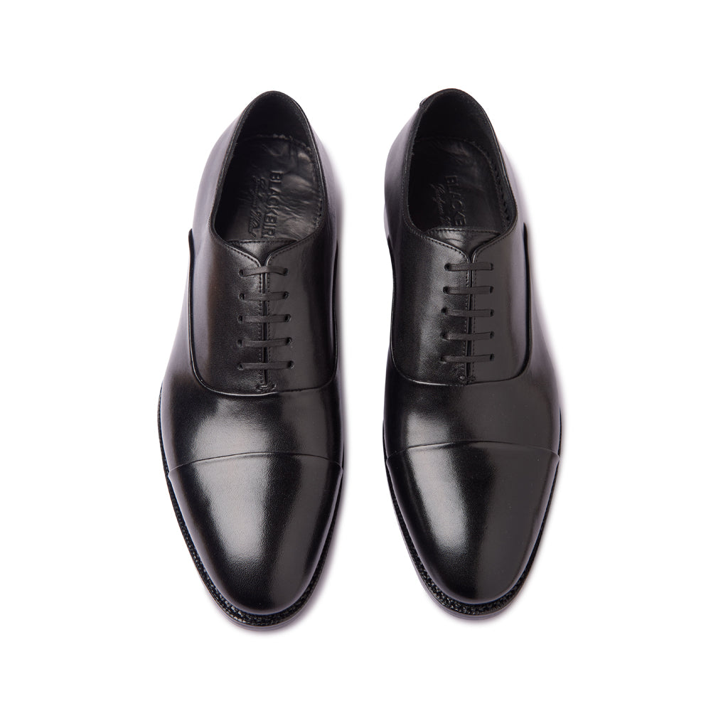 Romero, Cap-toe Oxford - Black | The Classics - BLKBRD SHOEMAKER