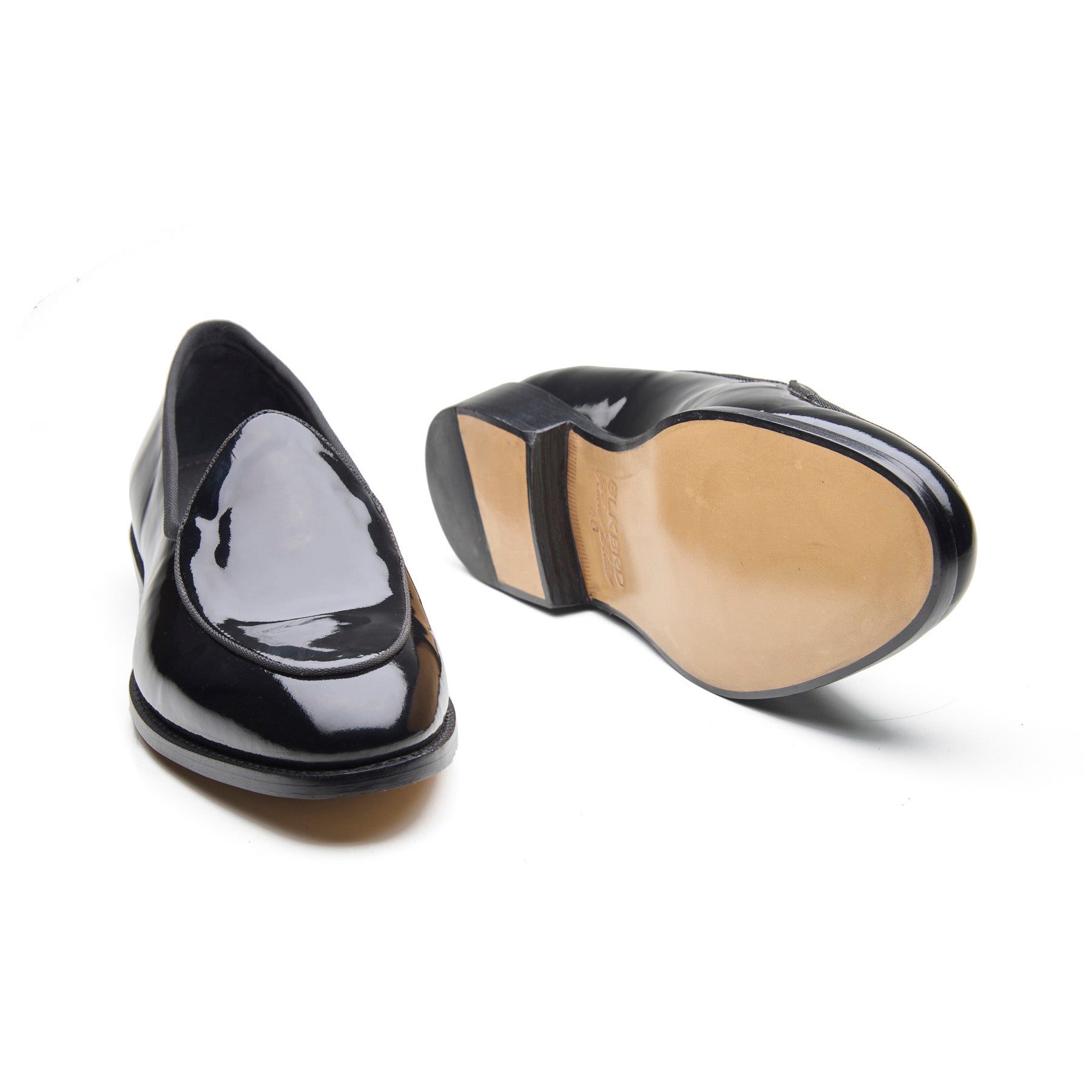 Jules, Belgian Loafer - Black Patent | Tuxedo Collection
