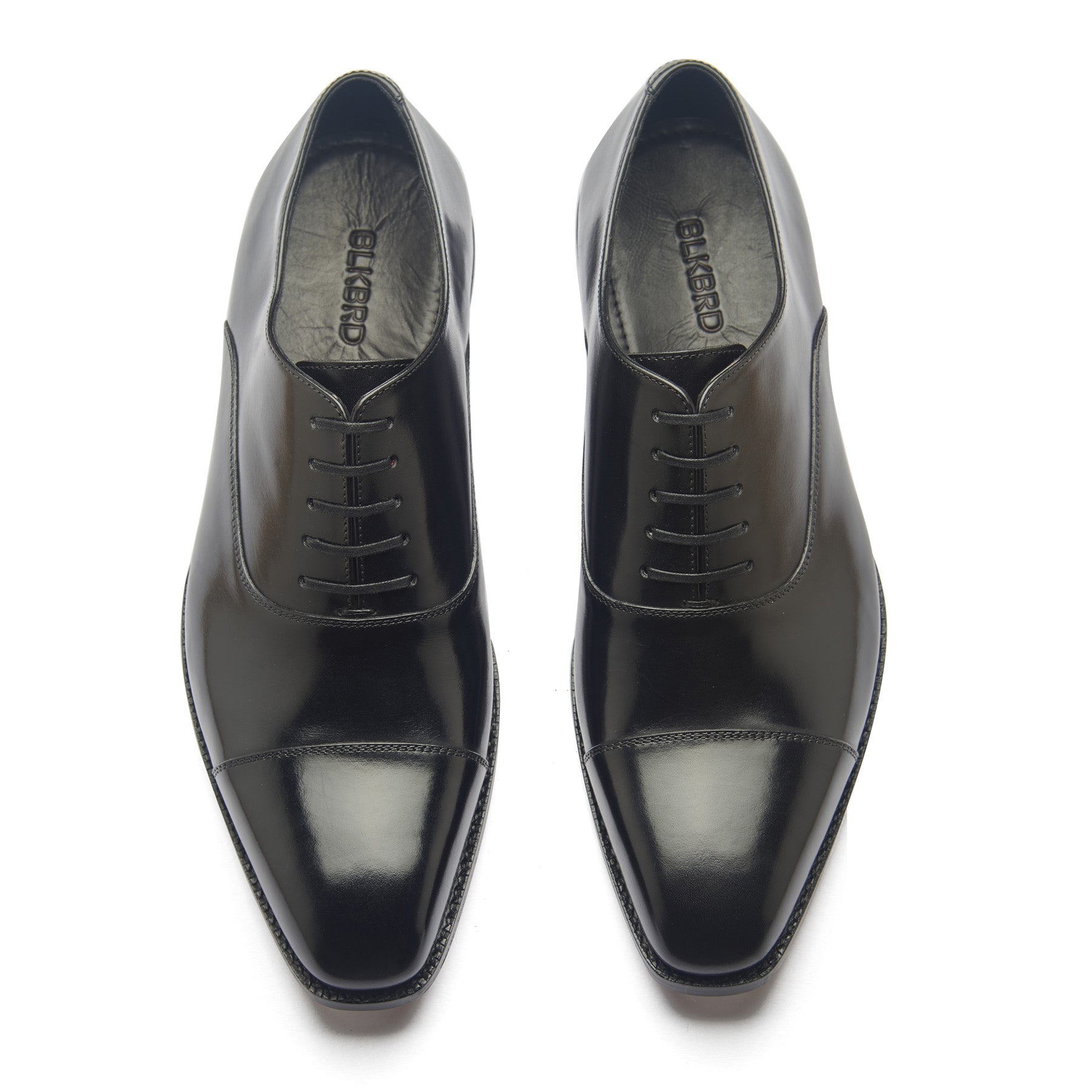 Oscar, Cap-toe Oxford - Black Aniline Calf | Classics