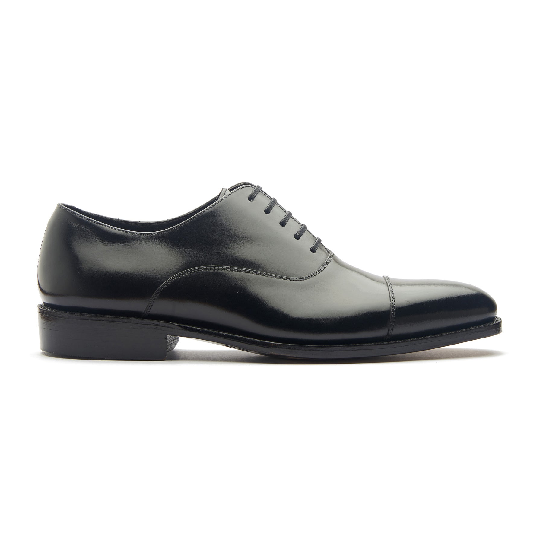 Oscar, Cap-toe Oxford - Black Aniline Calf | Classics
