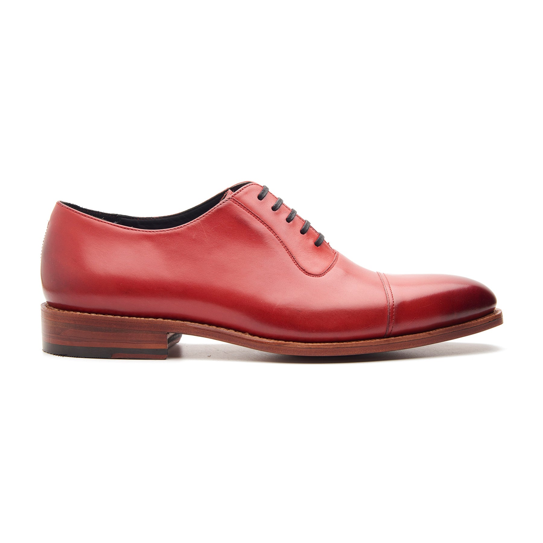 Adele, Adelaide Oxford - Carmine | Hand Welted | Summer Colors