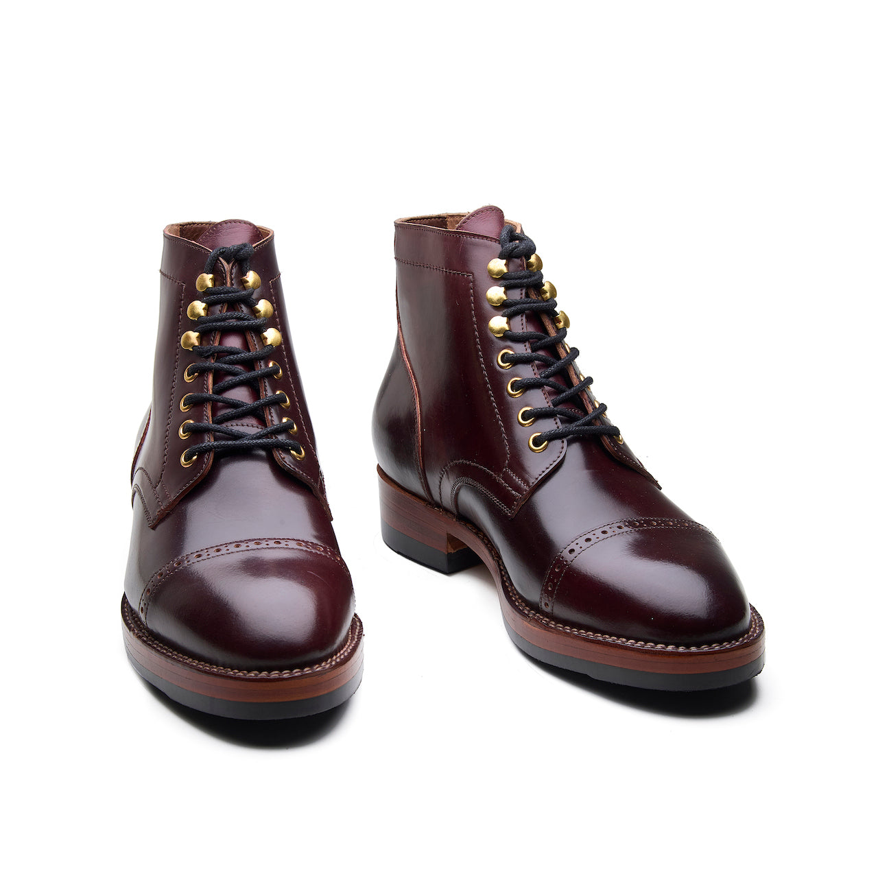 Luchador, Service Boot - Shell Cordovan Color #8 | Cordovan Series