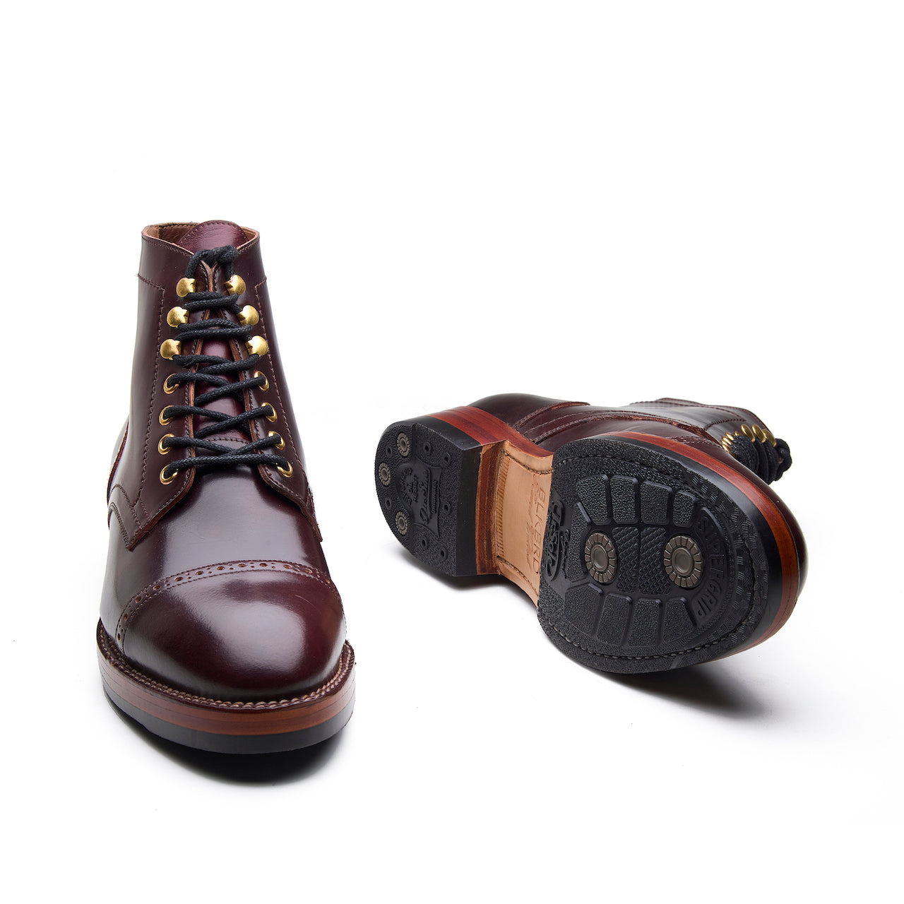 Luchador, Service Boot - Shell Cordovan Color #8 | Cordovan Series
