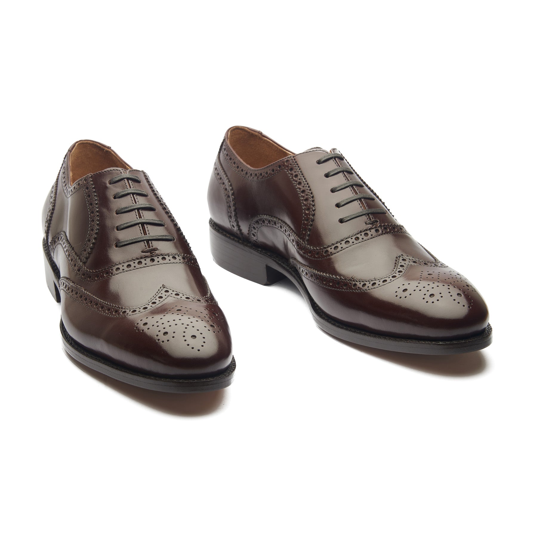 Marcell, Full Brogue Oxford - Rosewood Brown Calf | Classics