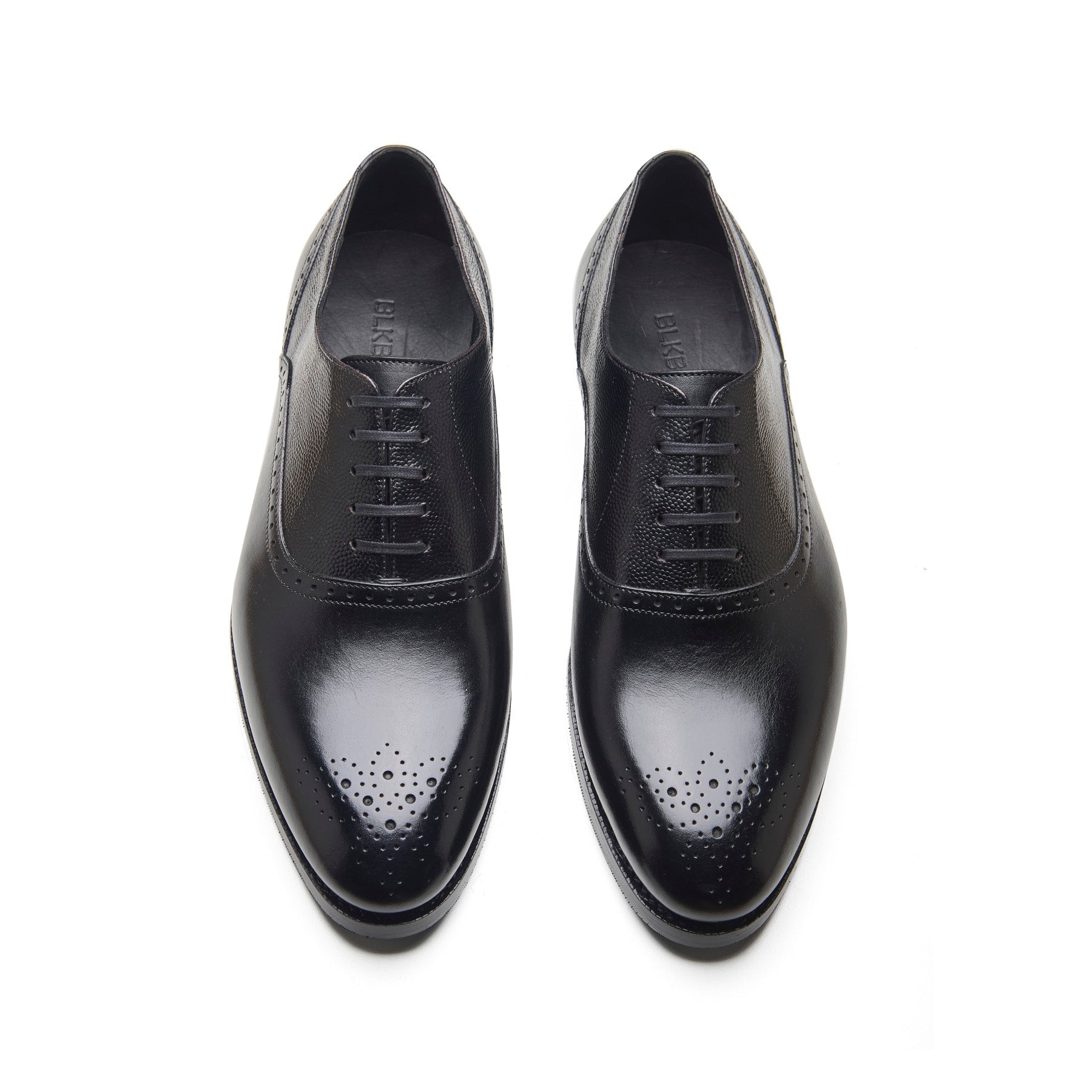 Wenzel, Medallion Oxford - Black | Hand Welted | Contemporary Classics