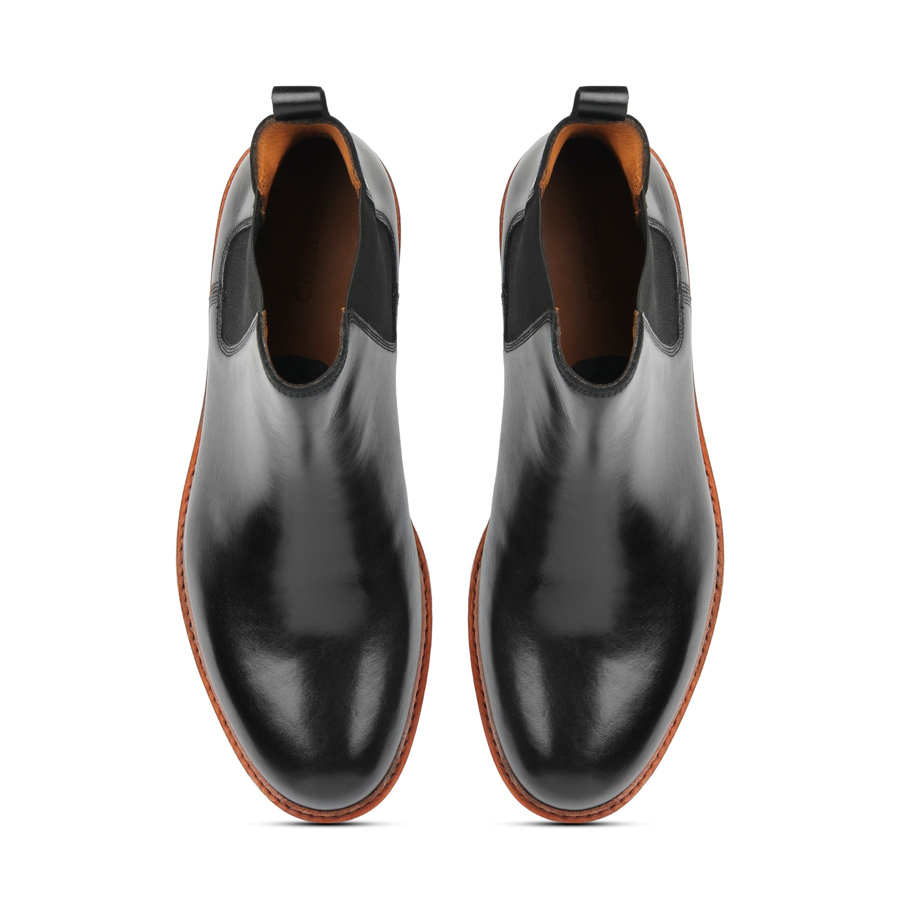 Harley, Chelsea Boot - Black Hidro Pullup | Hand Welted Boots 2.0