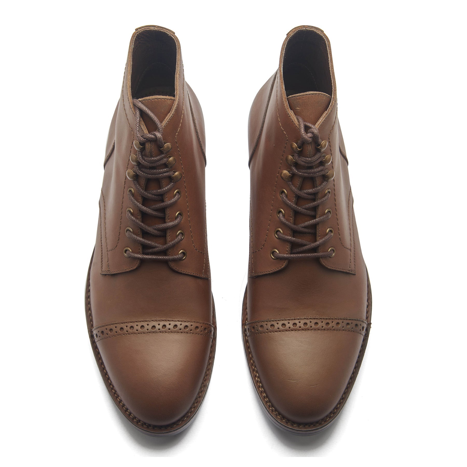 Luchador, Service Boot - Brown Waxy Pullup | Stitchdown Construction