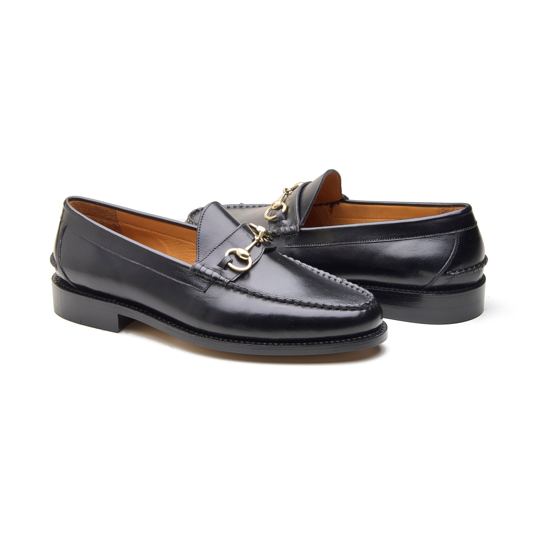 Bennett, Horsebit Loafer - Black Hidro Pullup | Goodyear Welted