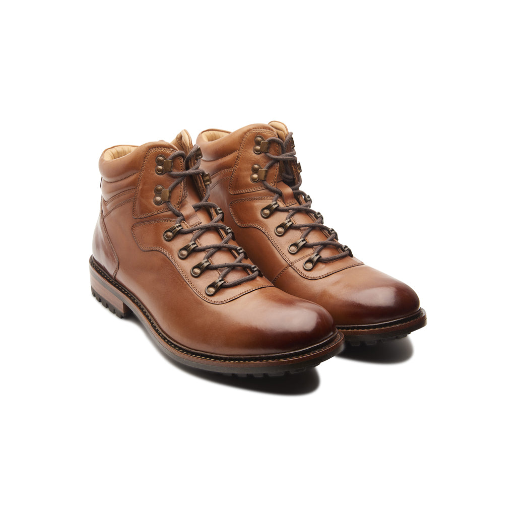 Bulwark, Trek Boot - Cognac | Hand Welted