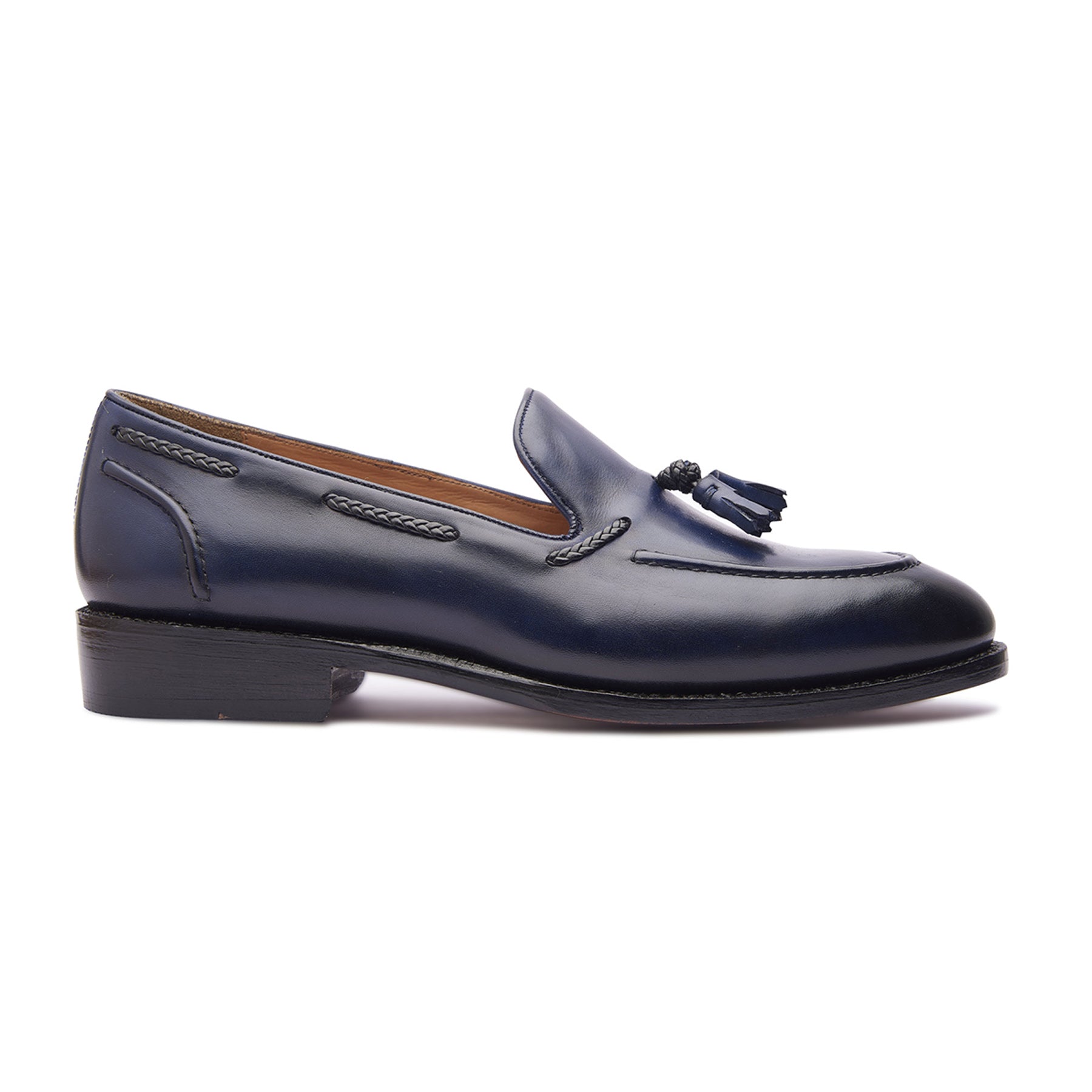 Royce, Tassel Loafer - Navy | Hand Welted | Classics Collection