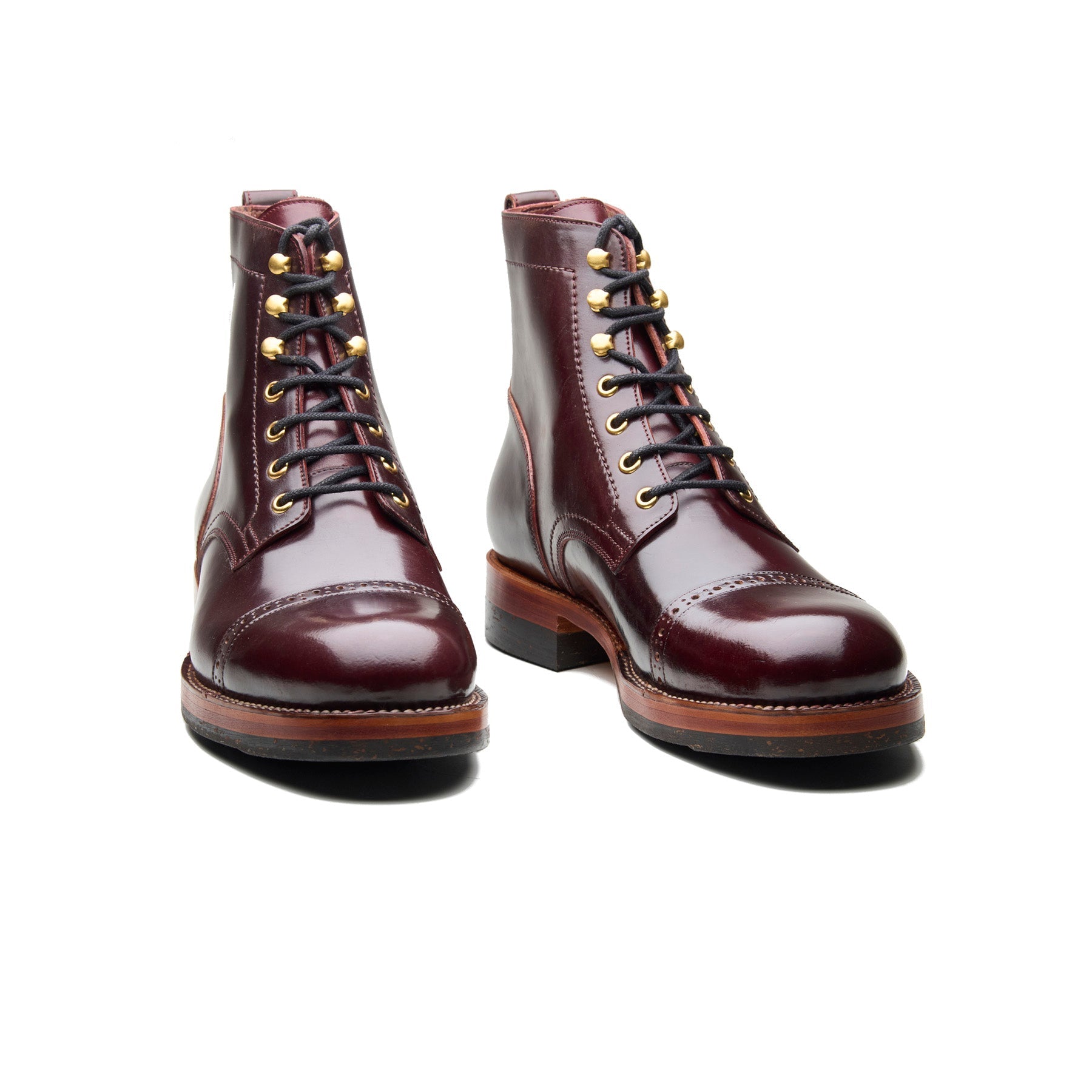 Luchador-Z, Service Boot - Horween Shell Cordovan Color 8 | Cordovan S