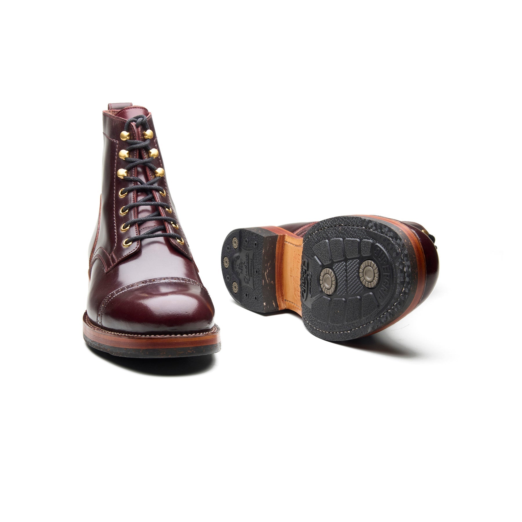 Luchador-Z, Service Boot - Horween Shell Cordovan Color 8 | Cordovan S