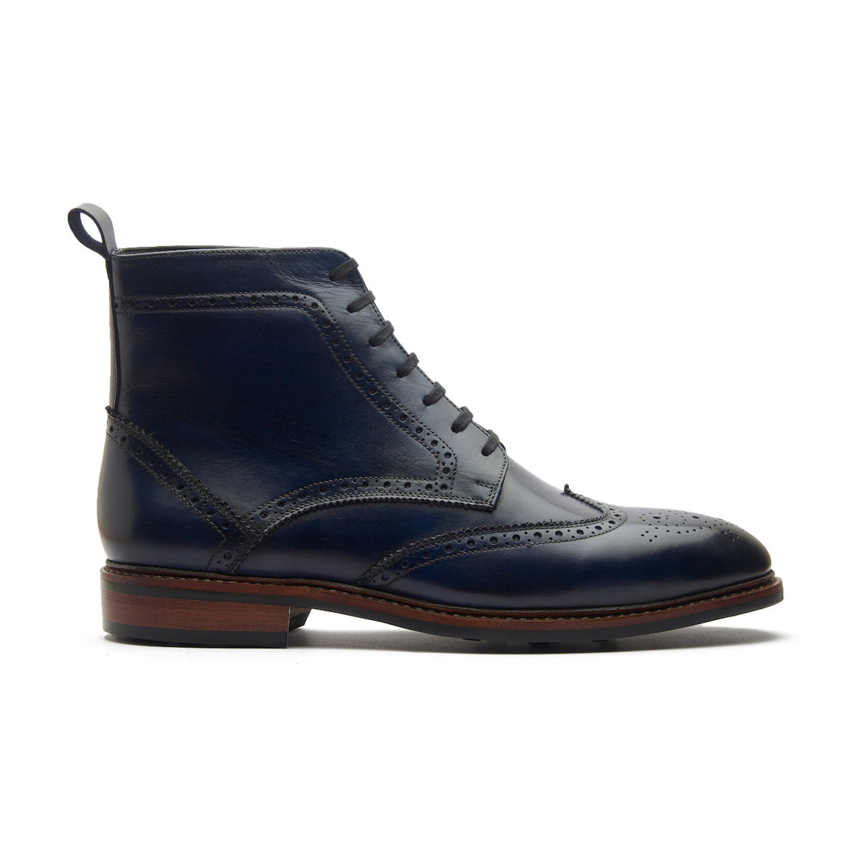 Lewinsky, Wingtip Derby Boot - Navy