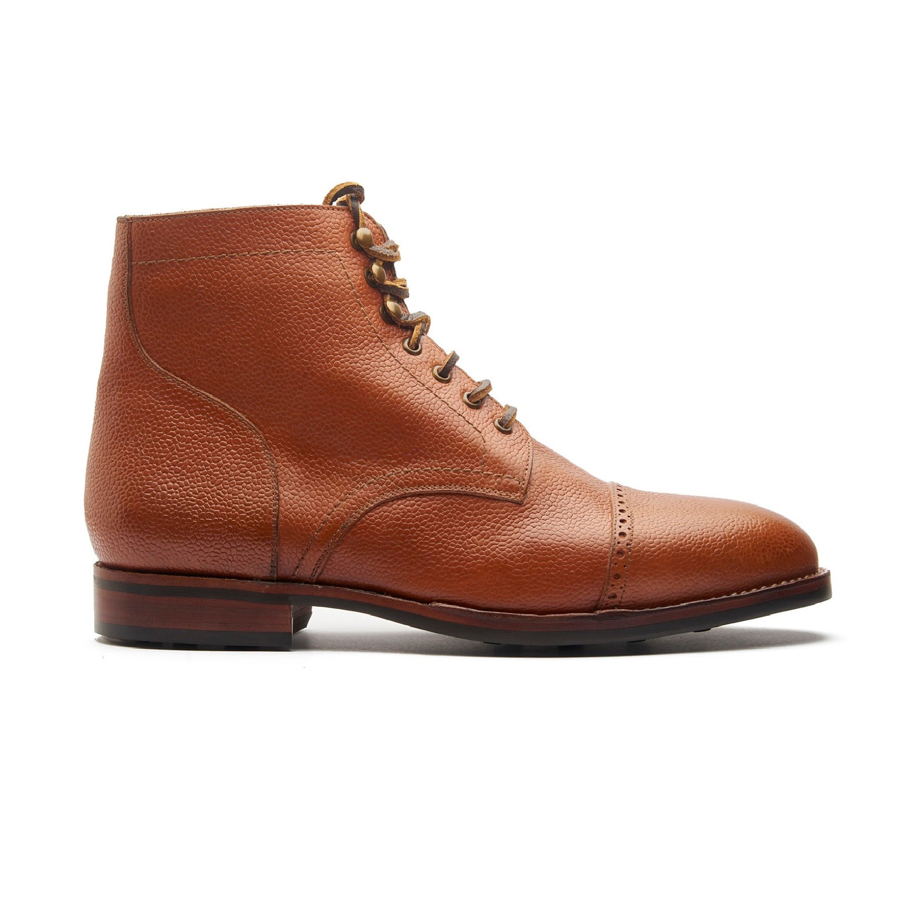 Luchador, Service Boot - Cognac Scotch Grain| Service Boots