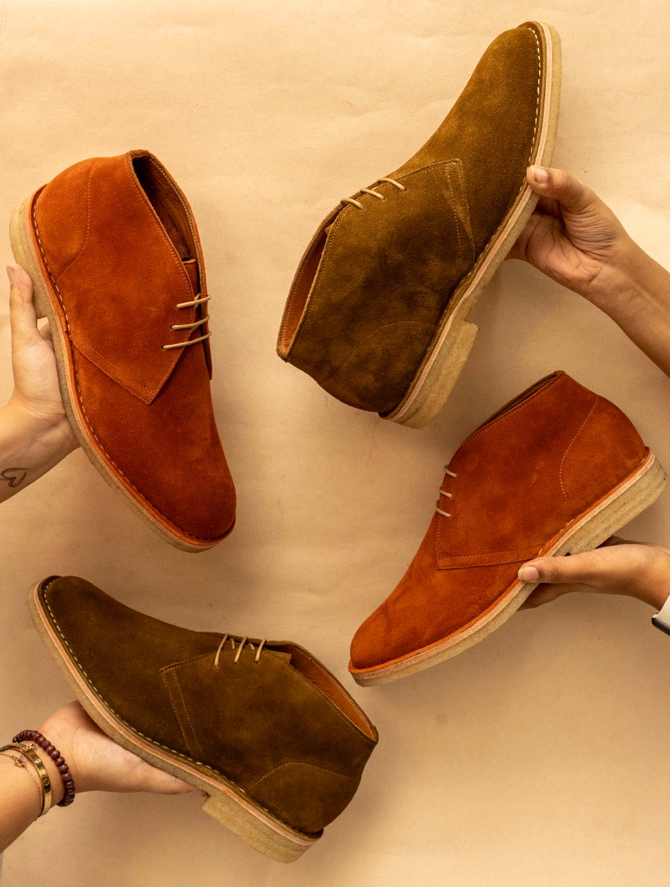 Kingston, Desert Boot - Kudu Reverse Suede | Limited Drop