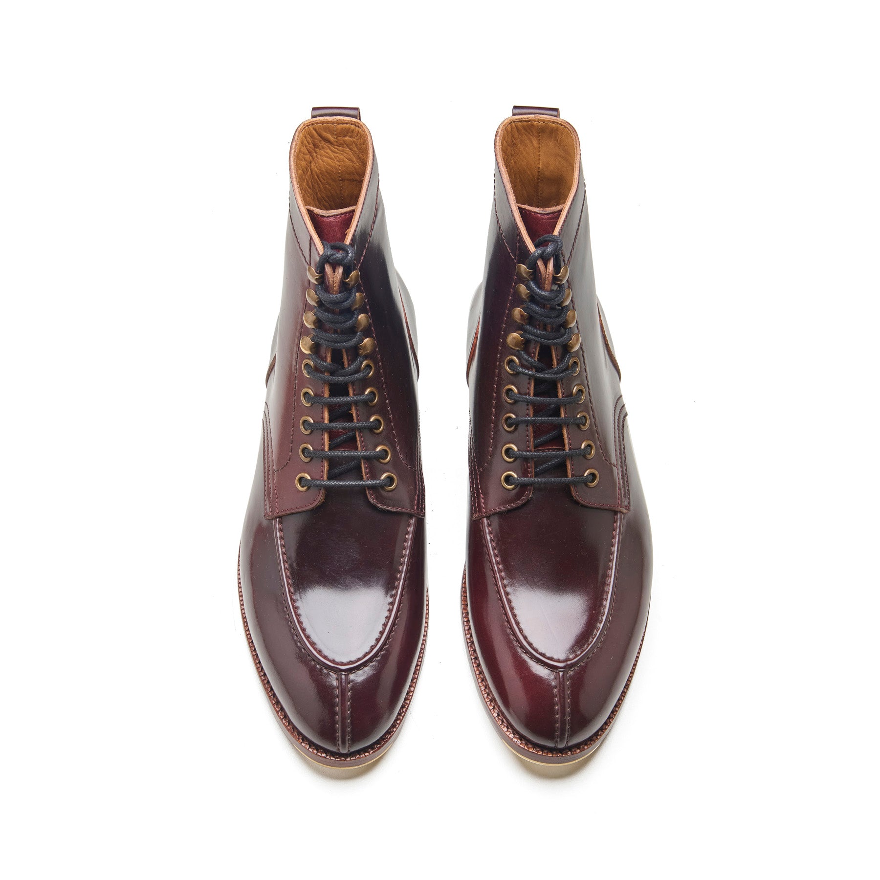 Fred, Norwegian Toe Boot - SHELL CORDOVAN COLOR#8 | CORDOVAN SERIES