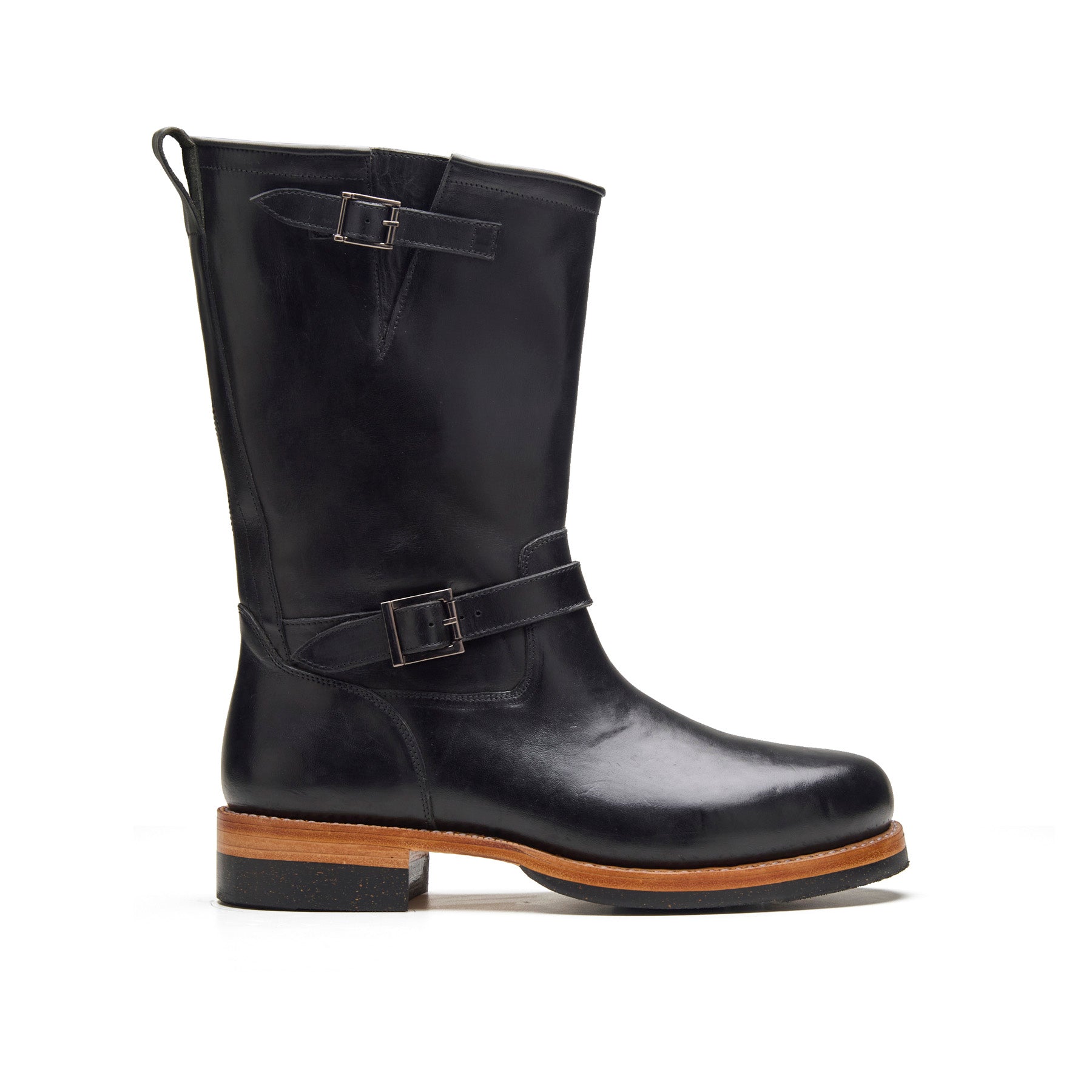 The Sentinel, Engineer Boot - Black Horserump | Boots 3.0